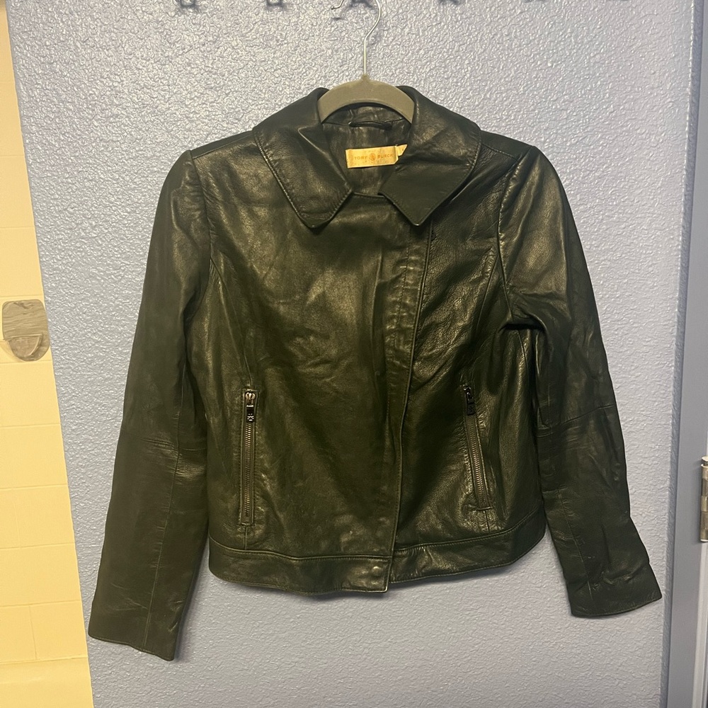 Tory Burch Vintage Leather Jacket